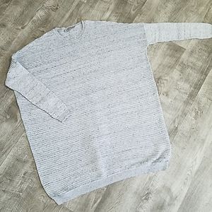 ASOS oversized sweater dress gray size 2